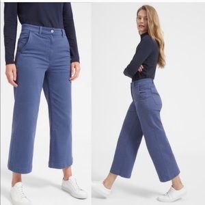 Everlane Wide Leg Cropped Pant Size 8